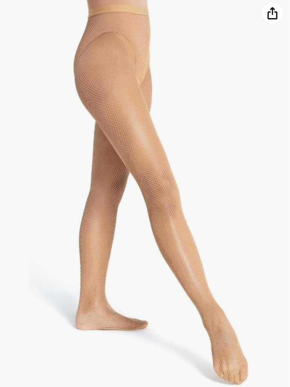 *Capezio* Classic Studio Basics Fishnets Caramel/Tan - S/M - NEW!